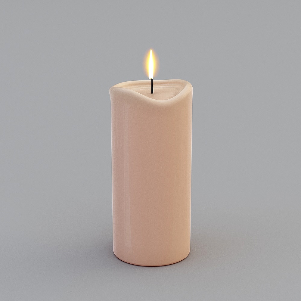 蜡烛263d模型
