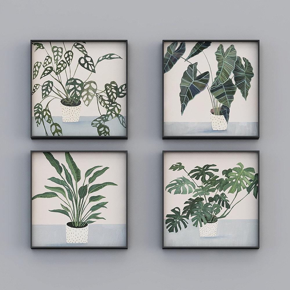 艾黛家居-田园植物花卉花装饰画-110534d