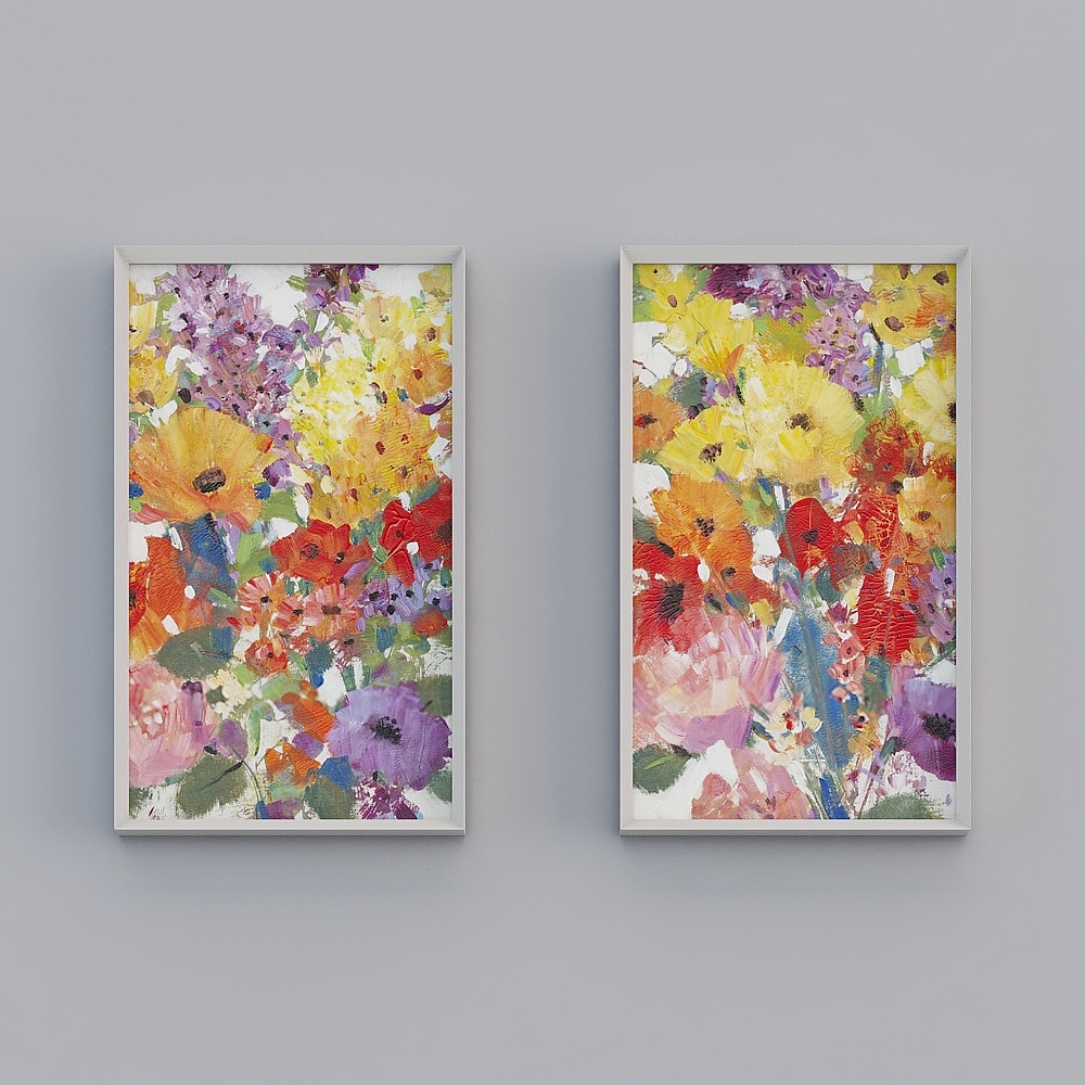 艾黛家居-美式植物花卉花装饰画-141044b