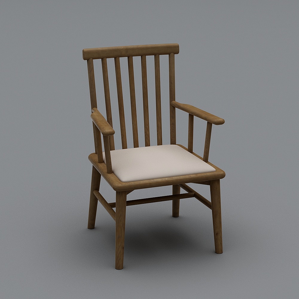 wm-sy30a书椅3d模型下载_靠背椅3d模型下载_免费3dmax模型库-酷家乐
