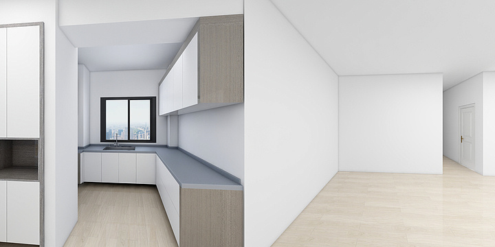 北斗星全屋定制-西城国际12号楼201#吴总-装修设计方案