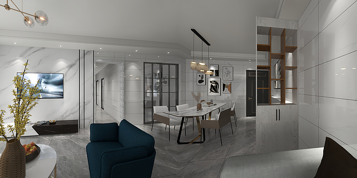 艺沫-湖畔花园6座1505梁小姐雅居-装修设计方案