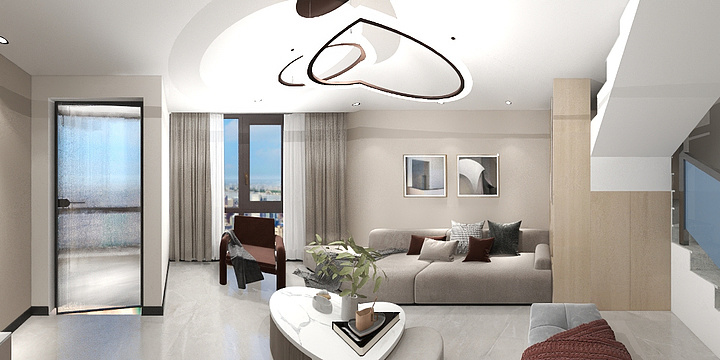 搞装修的设计施-隆鑫爱琴海四期.dwg-装修设计方案