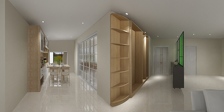 设计界行者妮娜-考核户型-装修设计方案