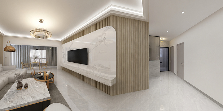 杨YUANj-水逸兰亭37-1-701 - 副-装修设计方案