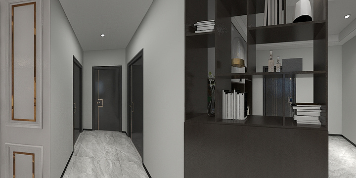 装修设计师梅子-黄俊华2.8号.dwg-装修设计方案