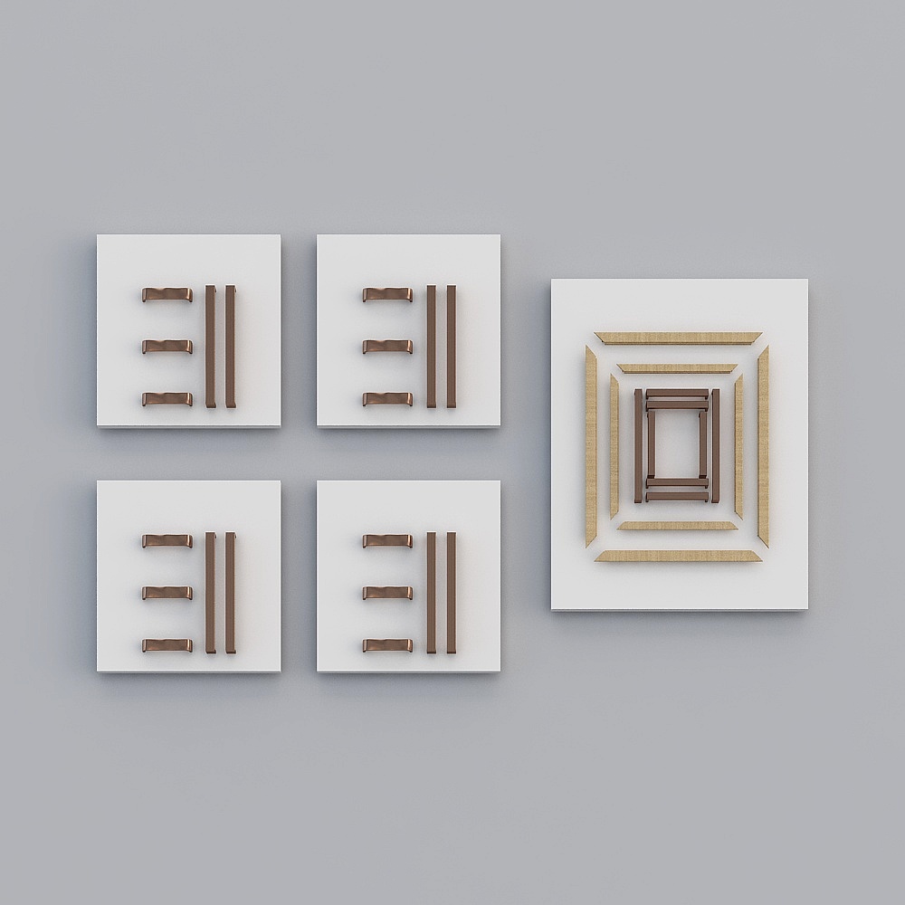 装饰画-LS3D模型