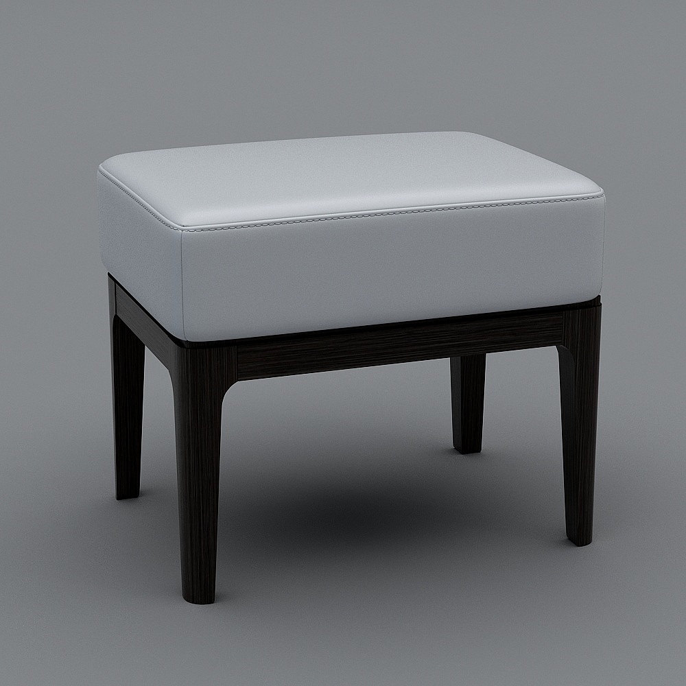 装点e家-DP-W6202-妆凳3D模型