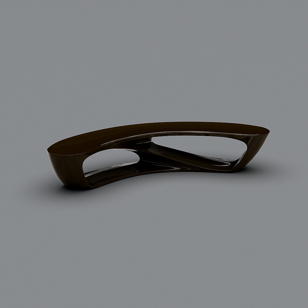 MasaSanty/玛萨圣帝-现代异形长凳【Tyche/堤喀系列】3D模型