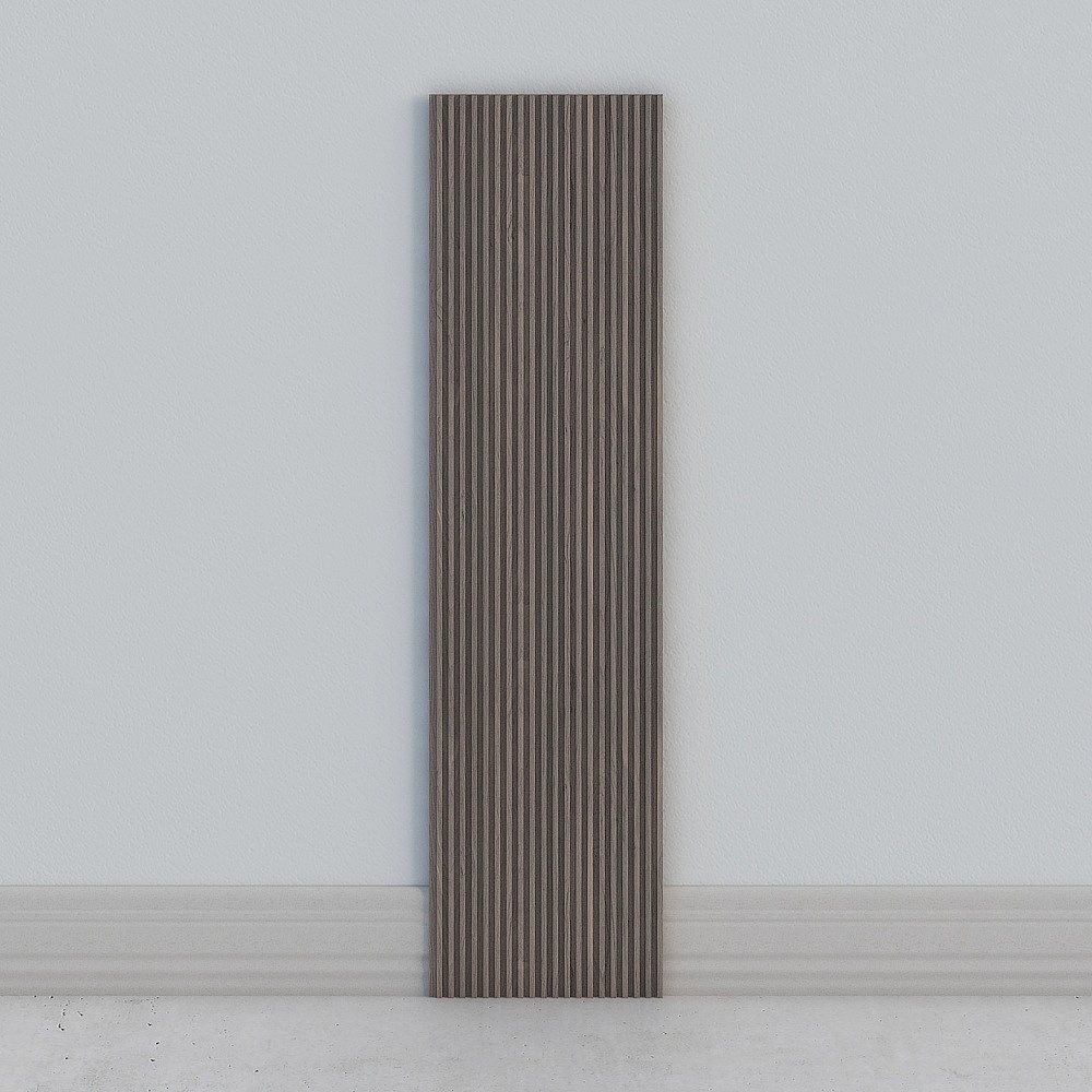 简单艾伦-实木格栅 背景墙 护墙板-8506帕美拉棕橡