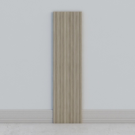 Solid wood grille background wall wainscot-8511 Thai Golden Pomelo