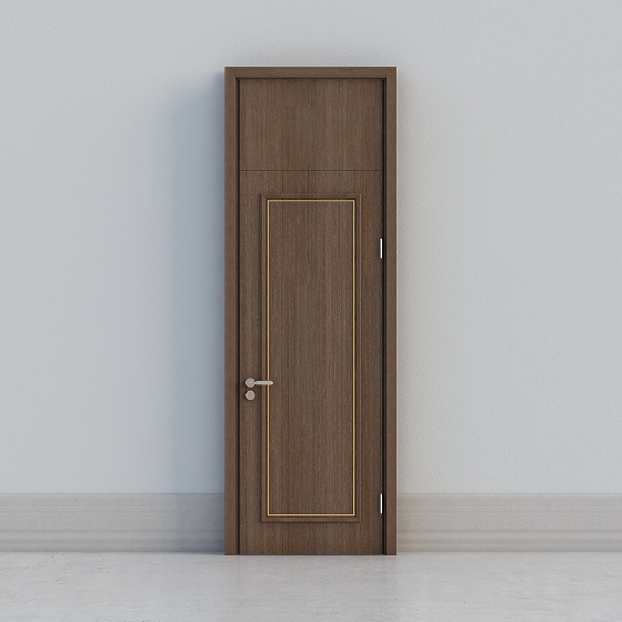Modern Luxury Interior Doors,Black+Brown