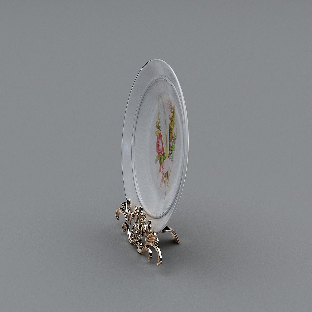 盘子架子3D模型