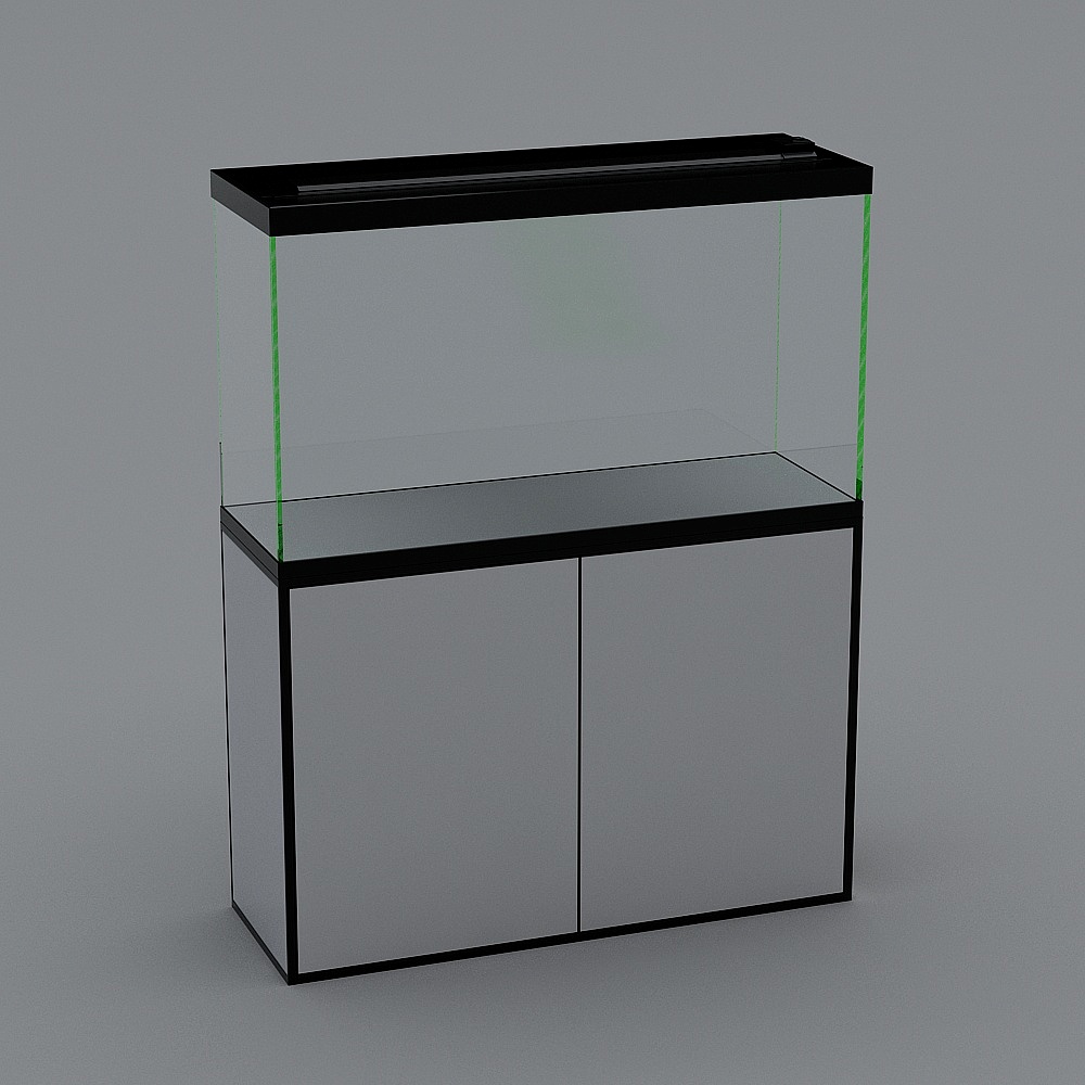 测试鱼缸23D模型