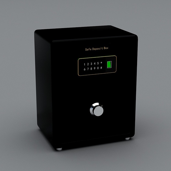 Modern Safe,Black