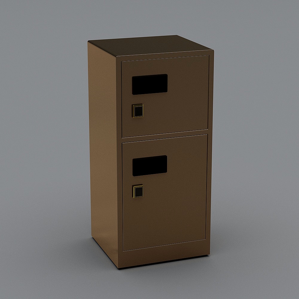 保险箱3D模型