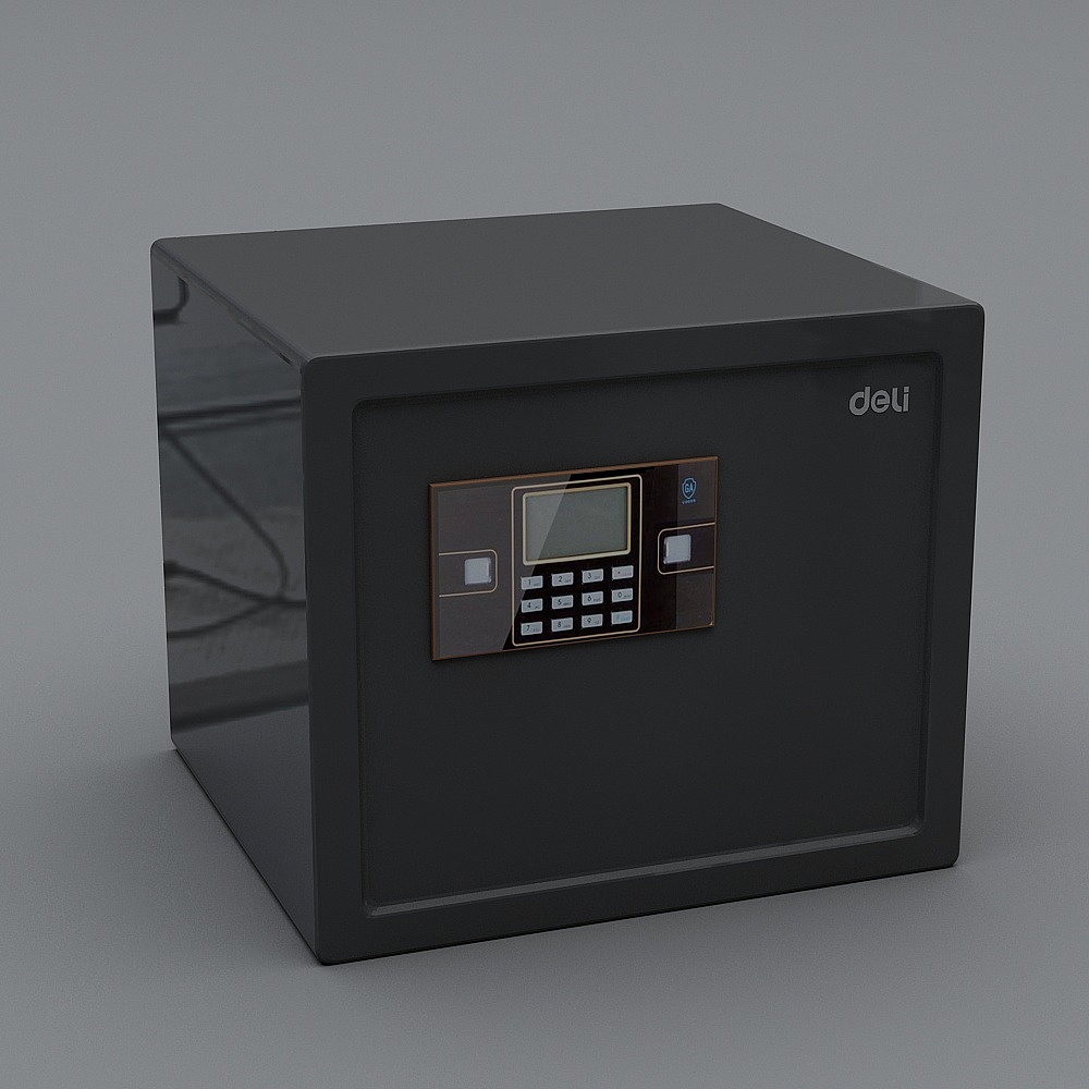 保险柜 保险箱 密码箱3D模型