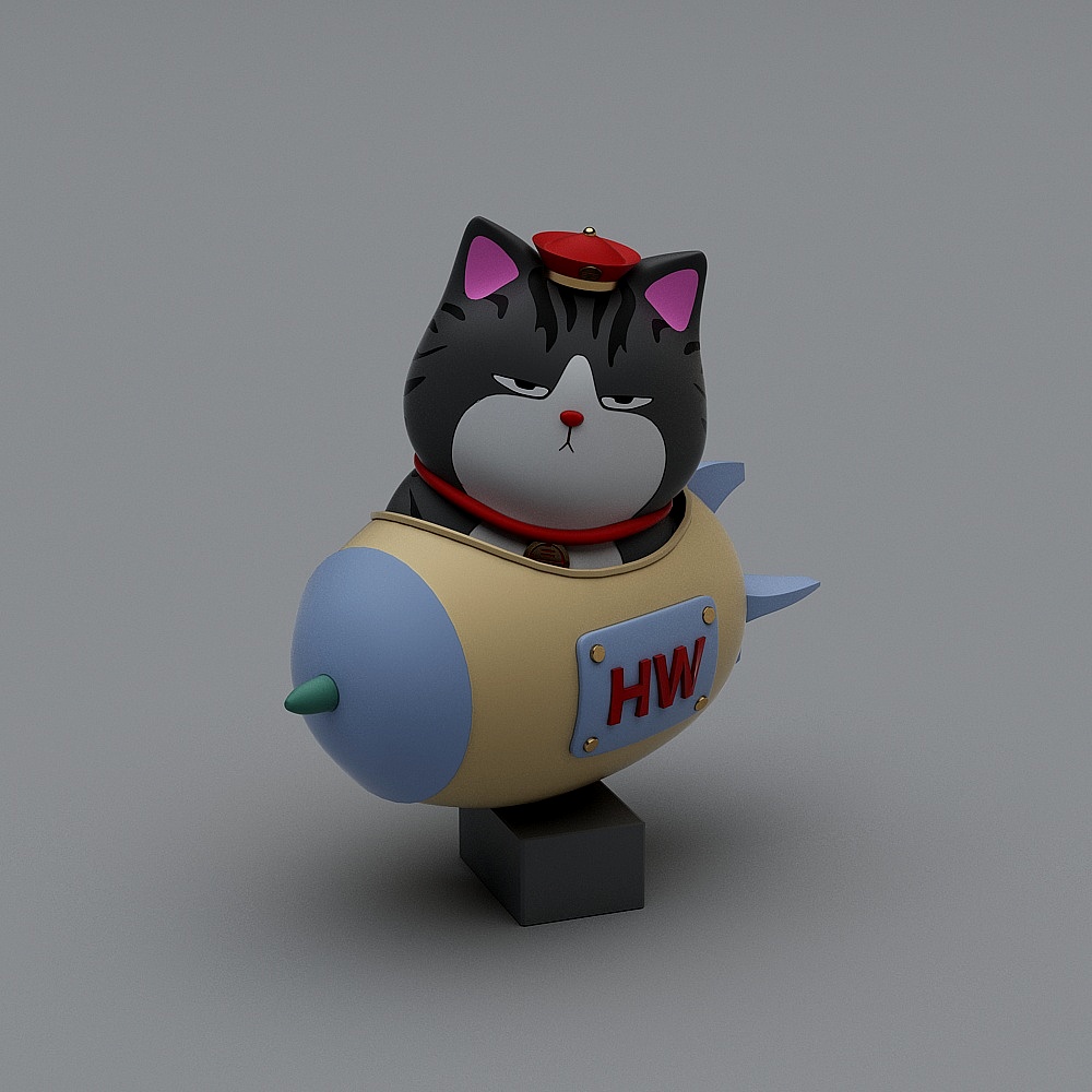 手办吾皇万睡猫2