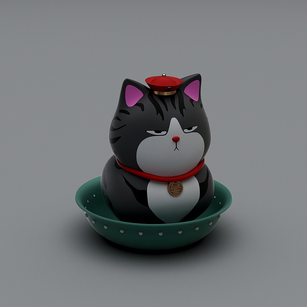 手办吾皇万睡猫