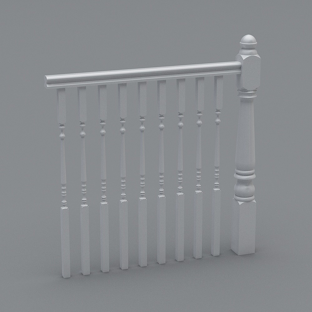 栏杆3D模型