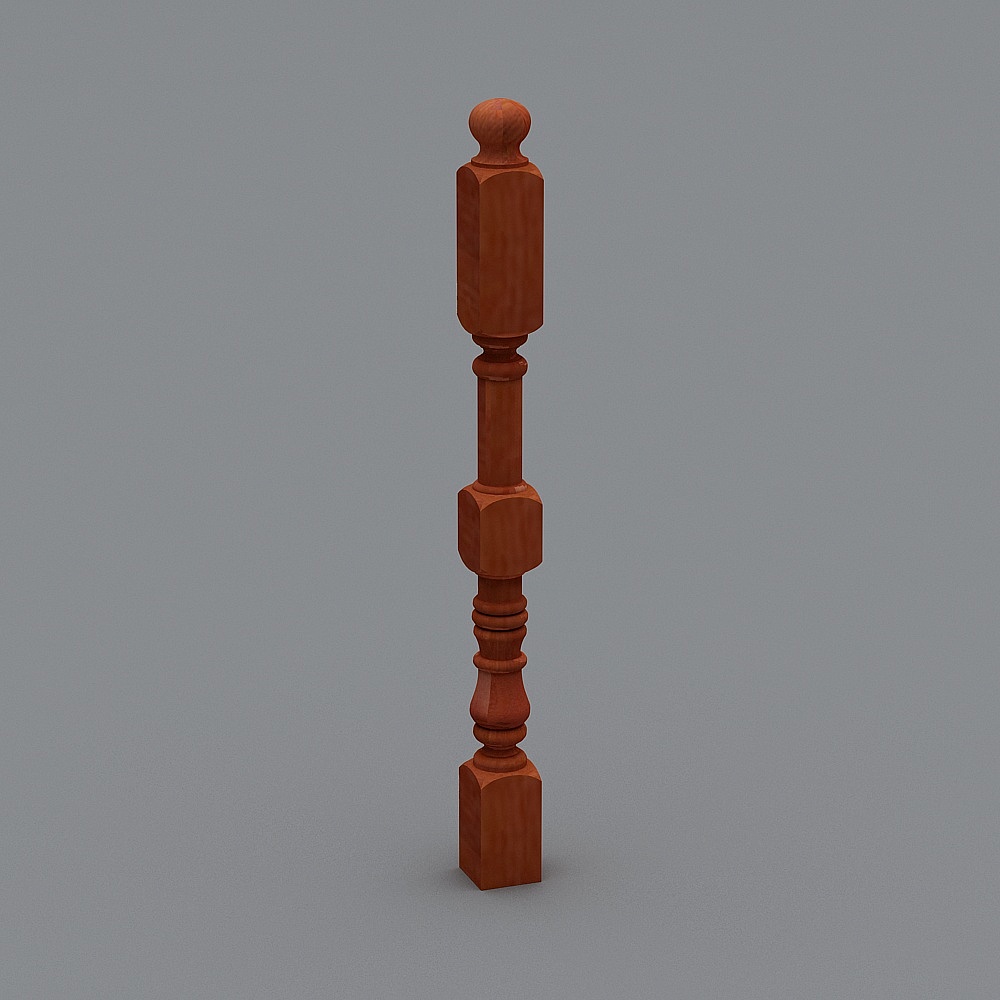 栏杆3D模型