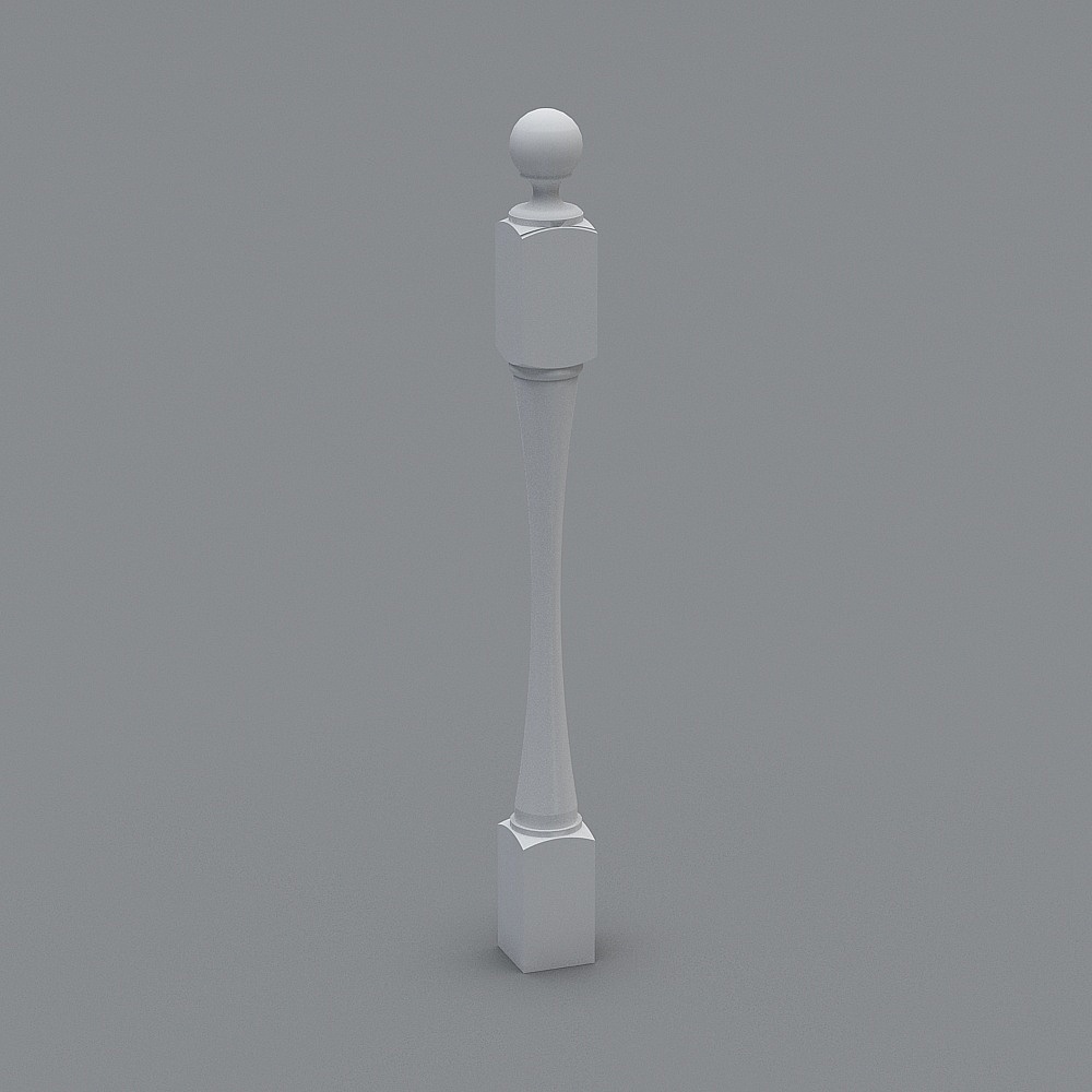 栏杆3D模型