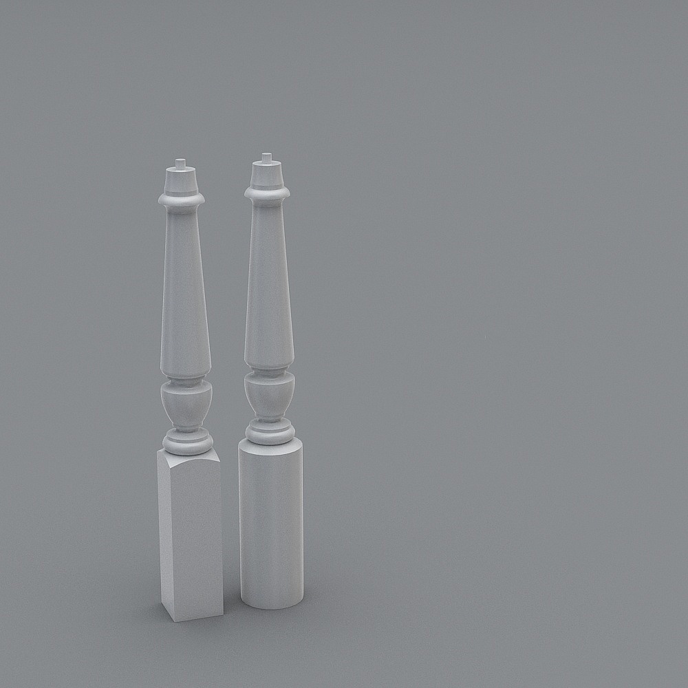 栏杆3D模型