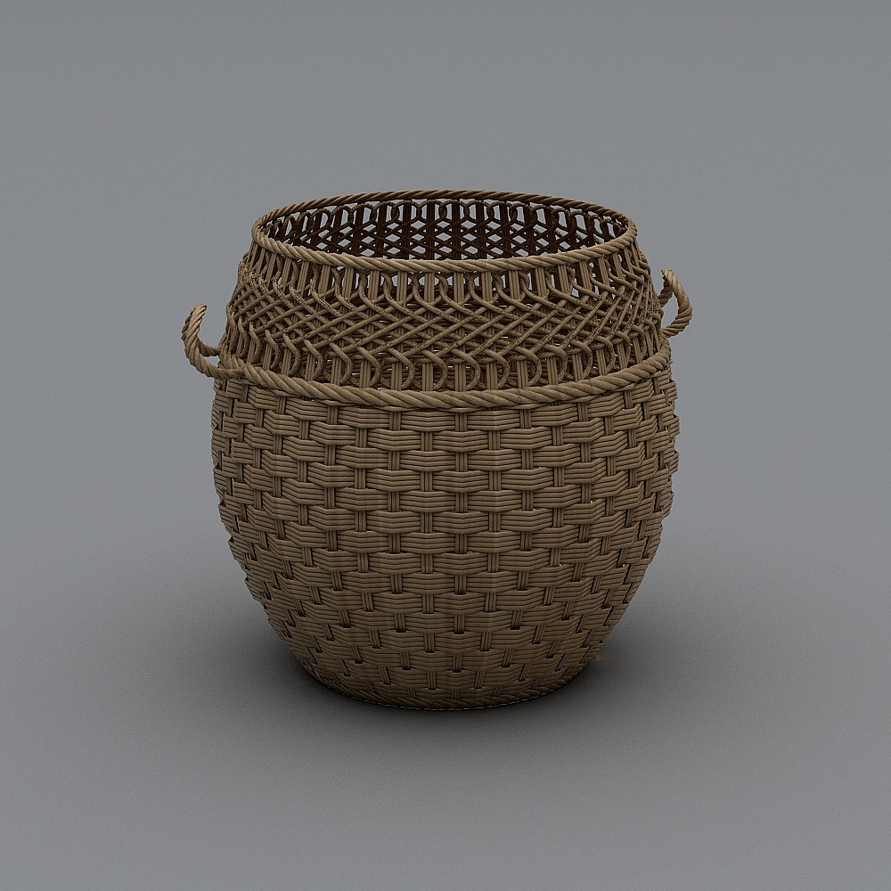 E植物 花盆3D模型