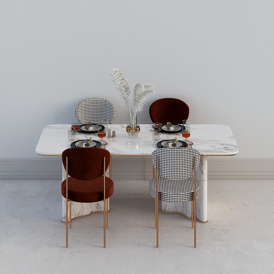 Luxury Dining Sets,Earth color