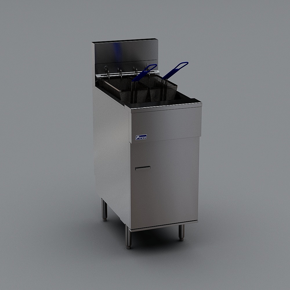 大油炸机3D模型