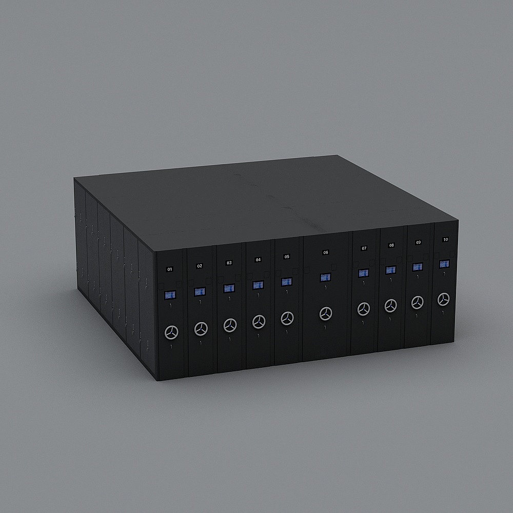 密集架13D模型