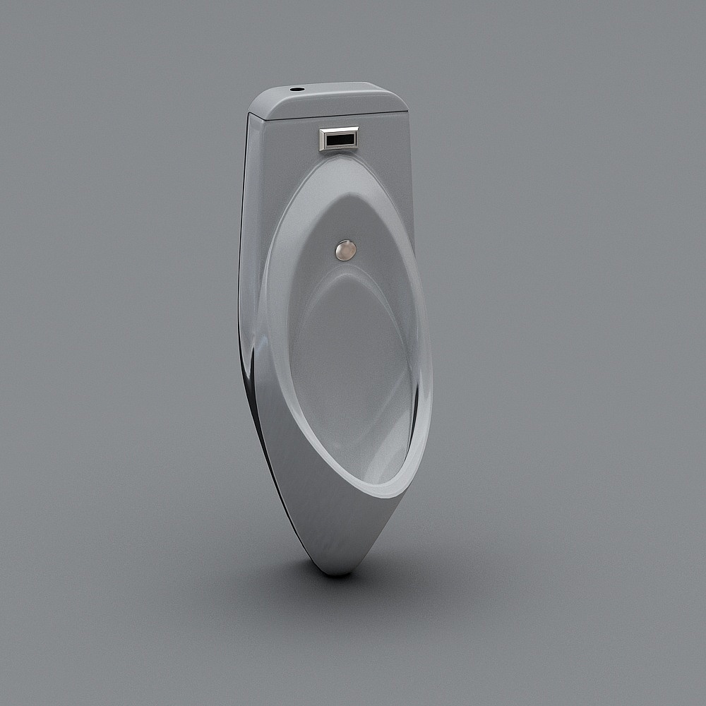 现代小便器-13D模型