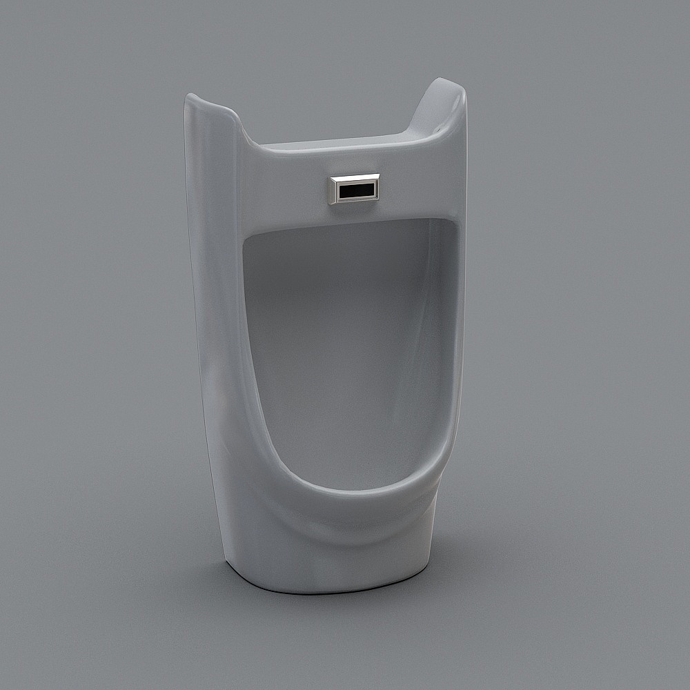 现代小便器-33D模型