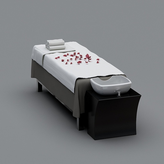 Modern Massage beds,black