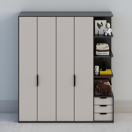 Modern Wardrobes,beige