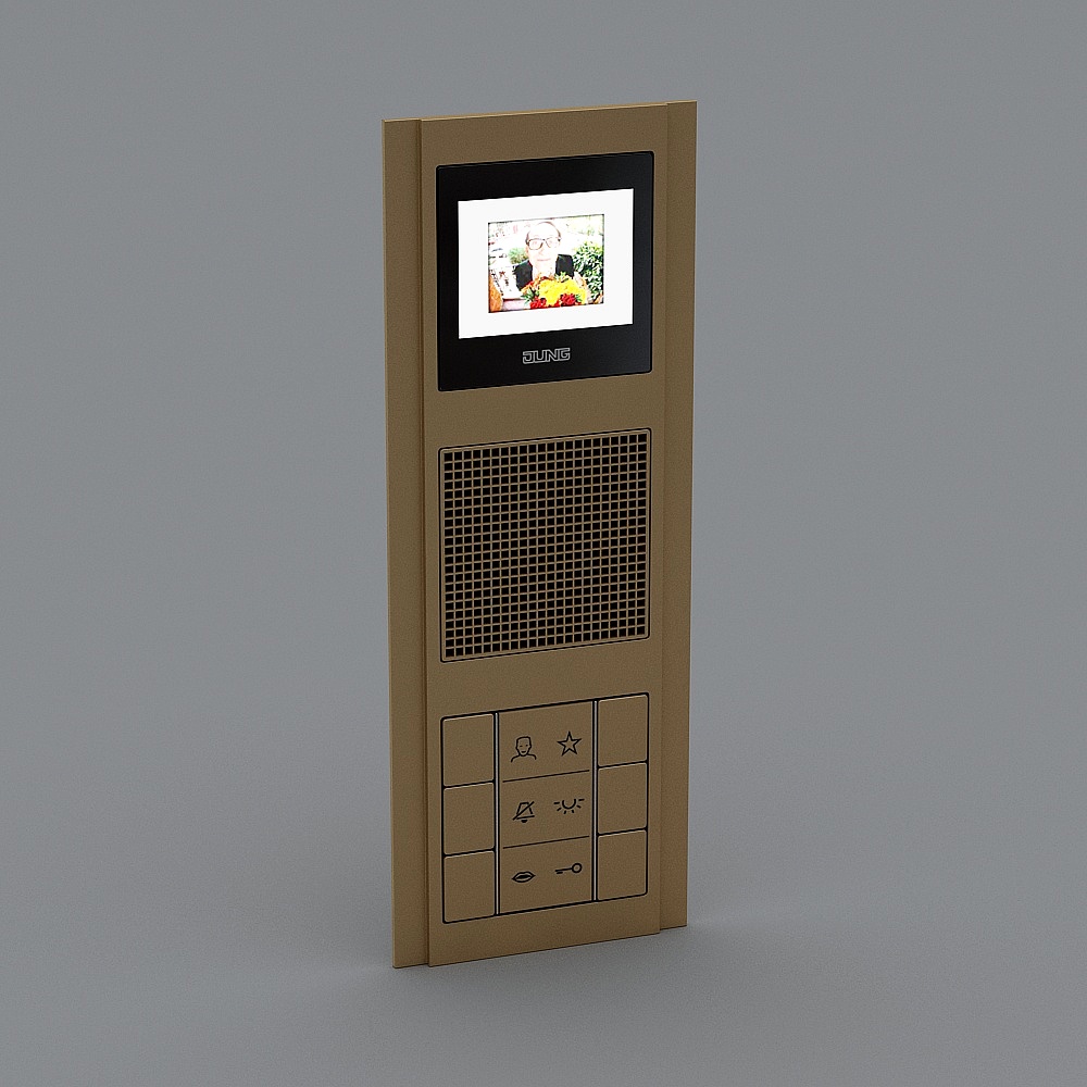 门禁-63D模型