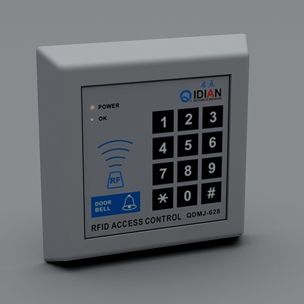 门禁-23D模型