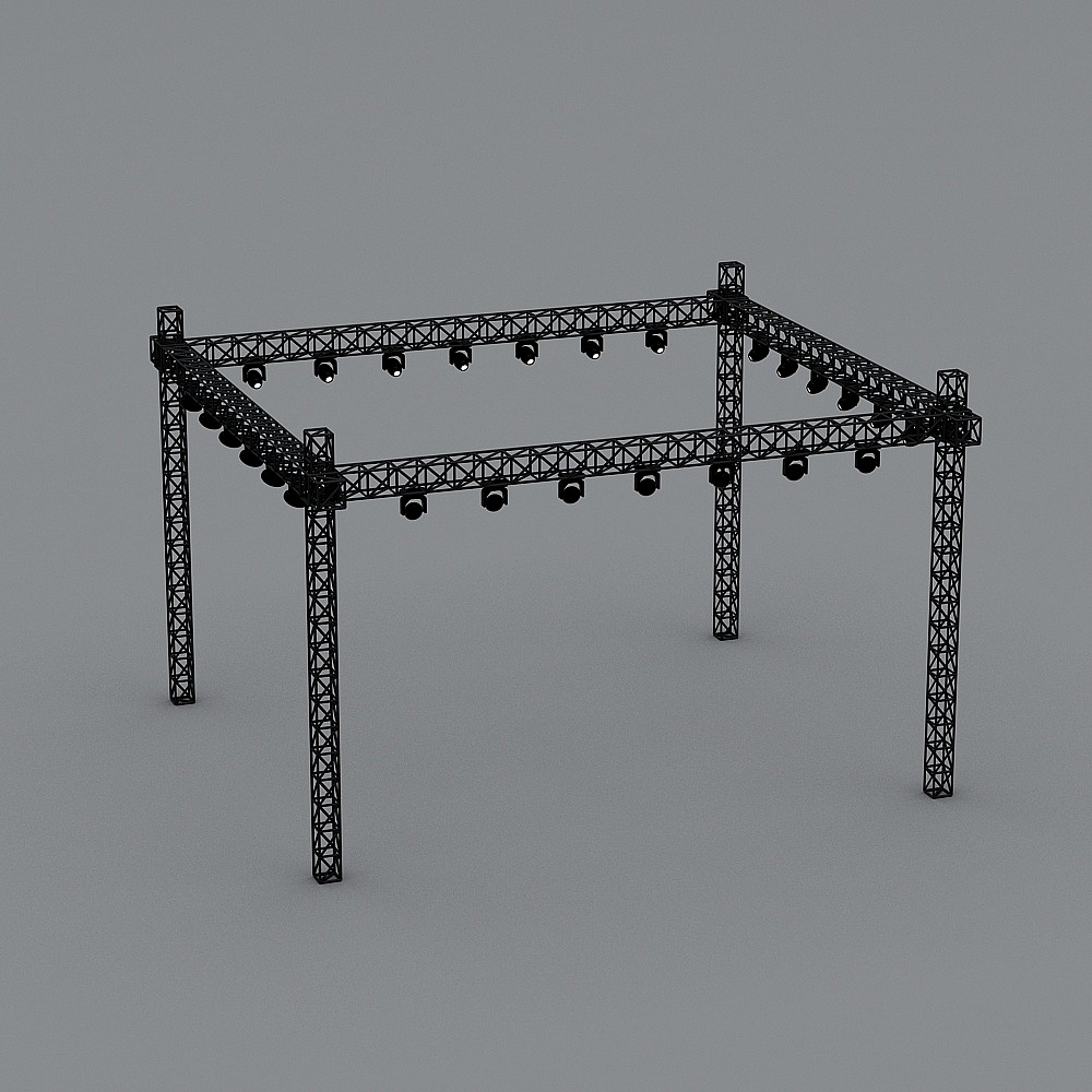 舞台灯光架桁架3D模型