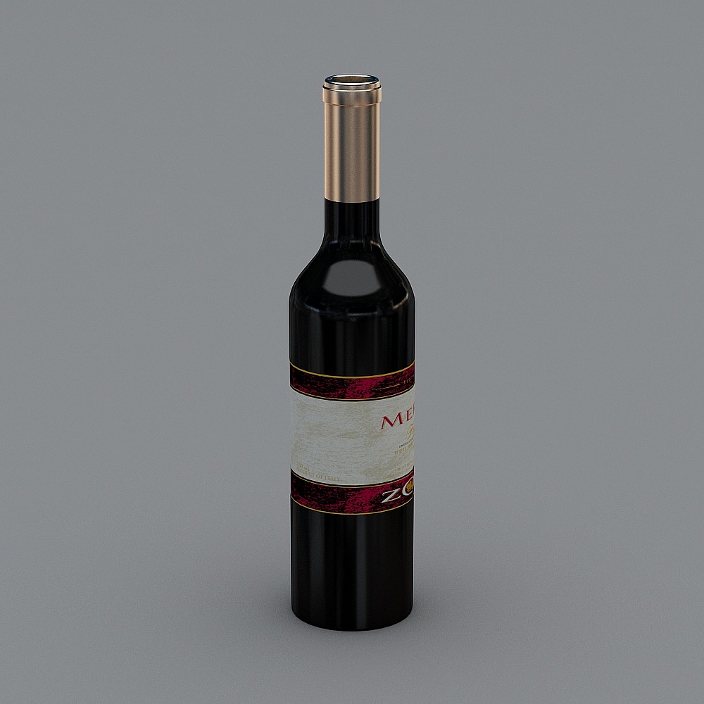 酒 (12)3D模型