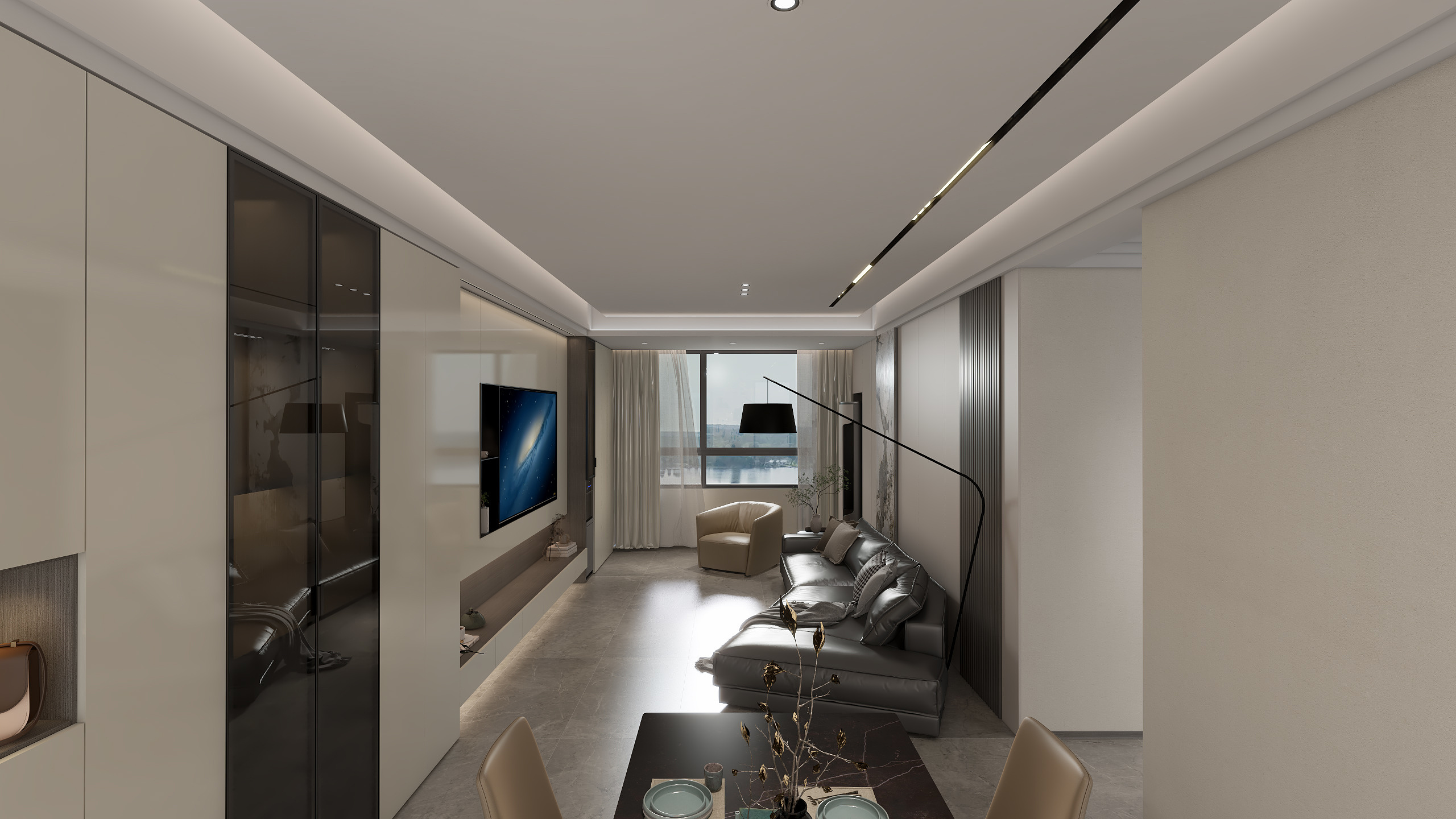 兰sir-朗诗未来时光 1栋1单元 1704-副本-装修设计方案