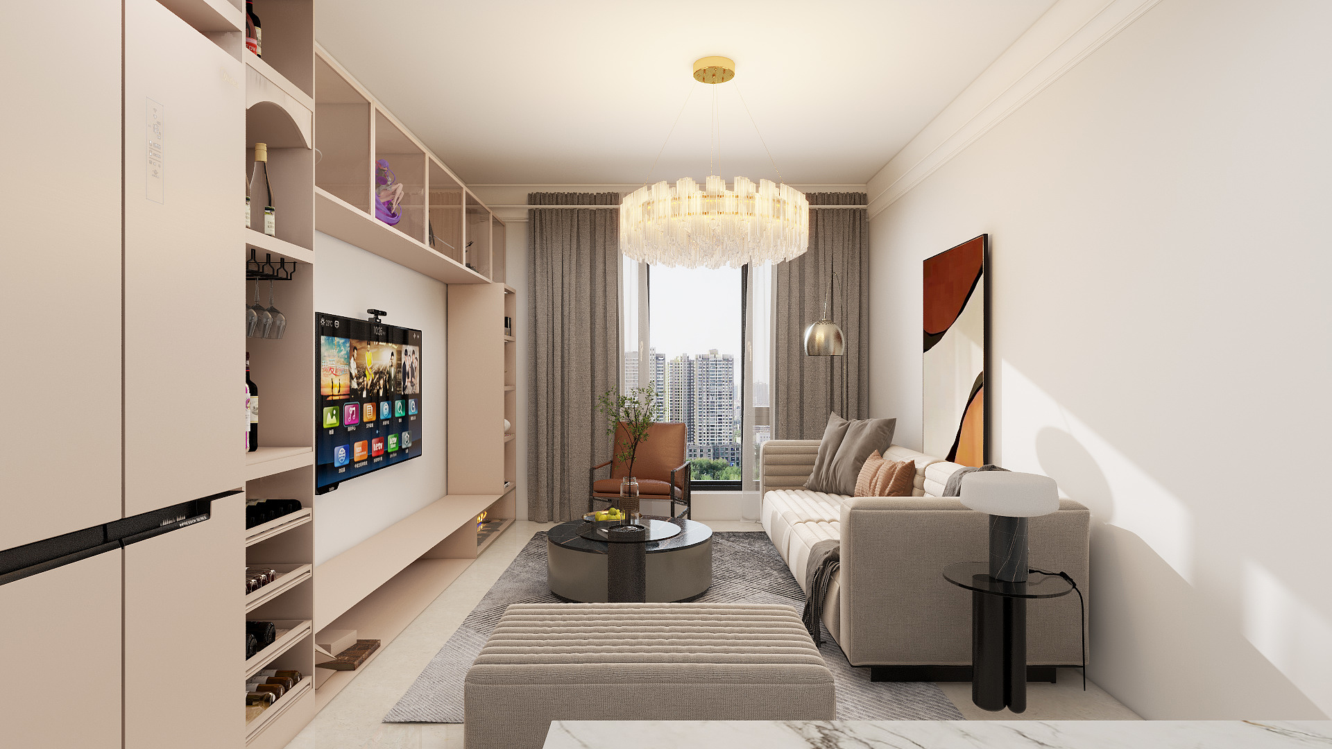 摩羯座家设计师-杨闸新村 C1 三室2厅一厨一卫改两卫-装修设计方案