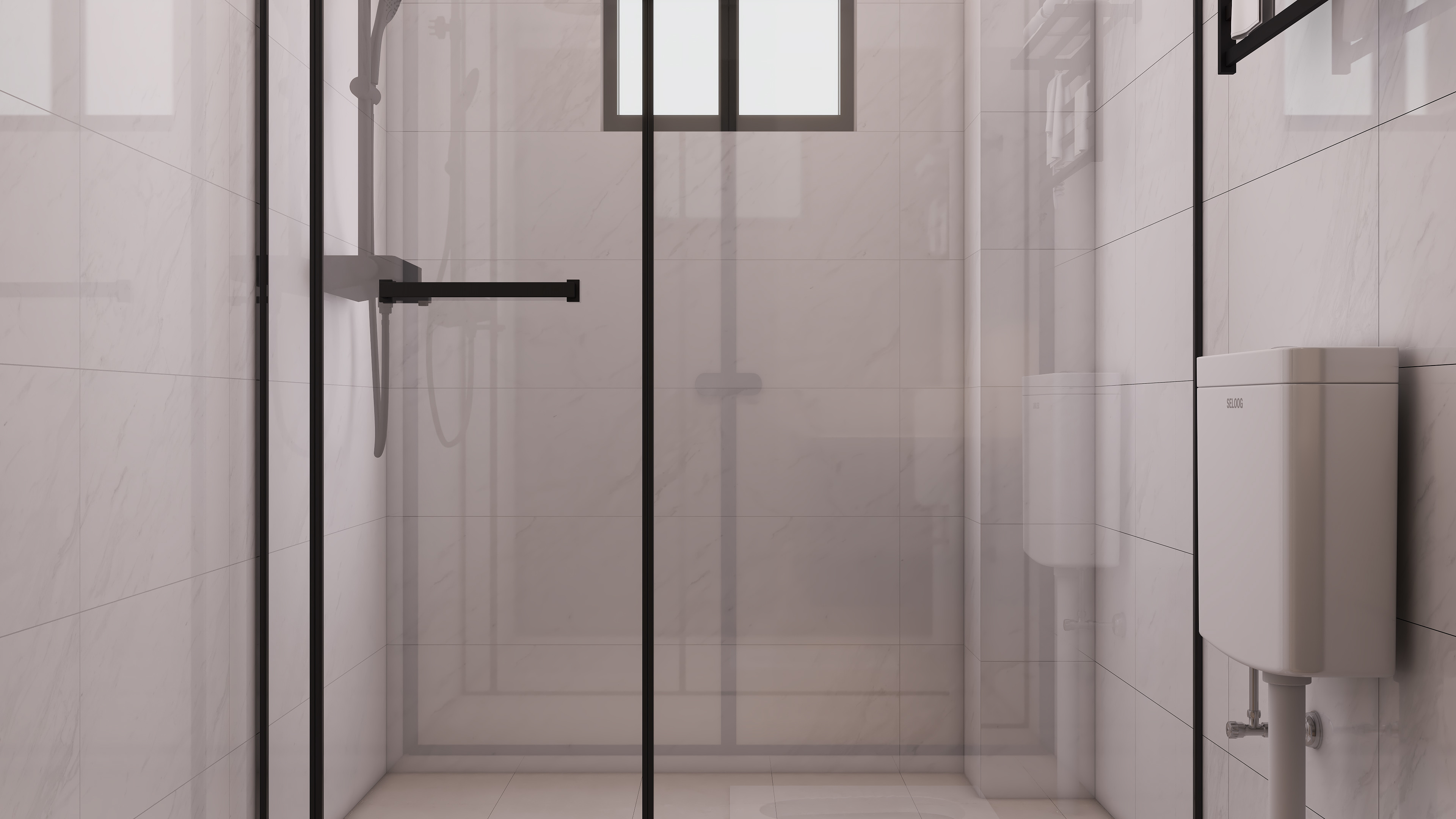 庄育霖-袁屋边自建房163平轻奢风5室装修效果图