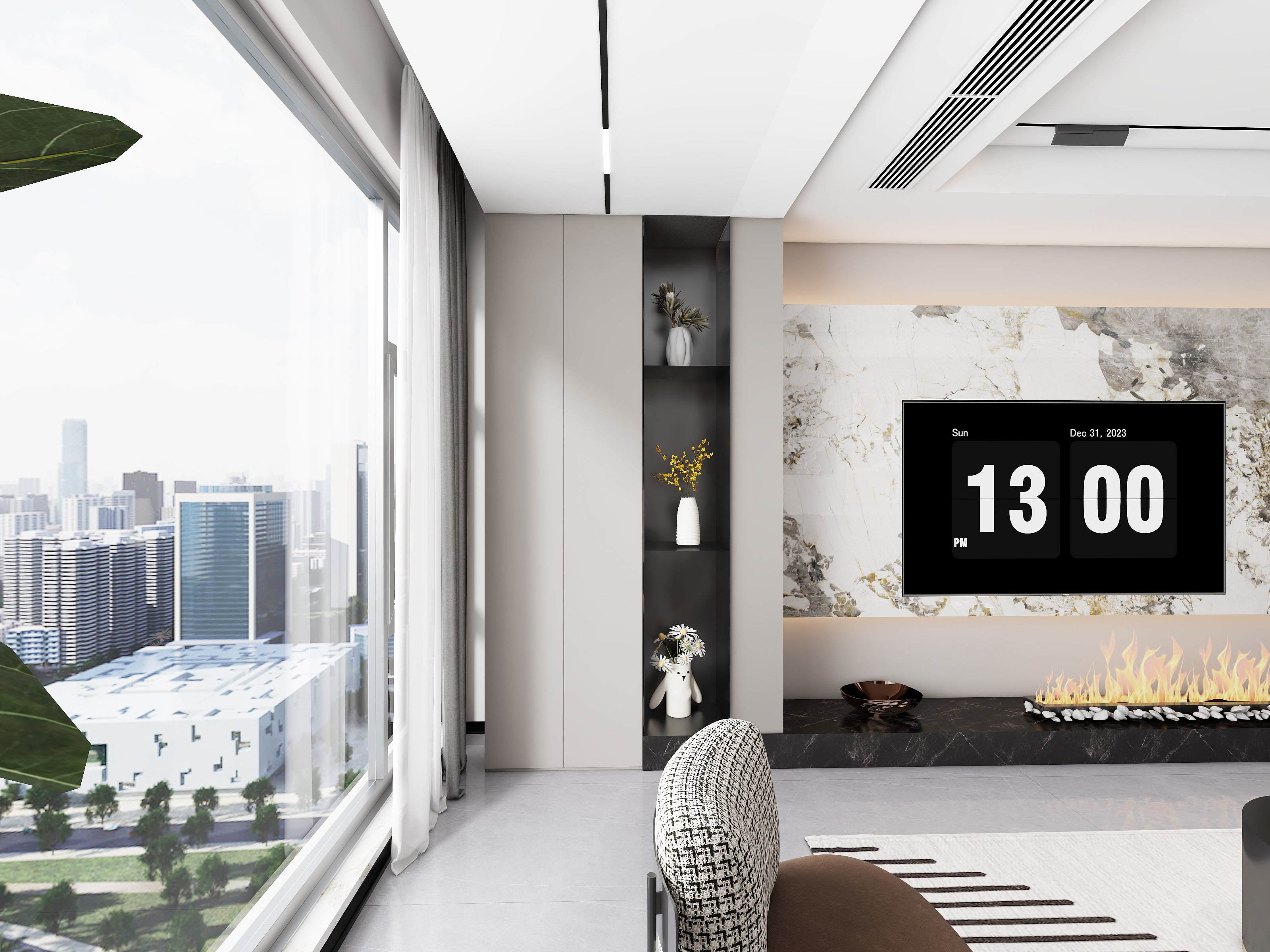 全案设计丨L-和喜御南台三期90㎡2室-装修设计方案