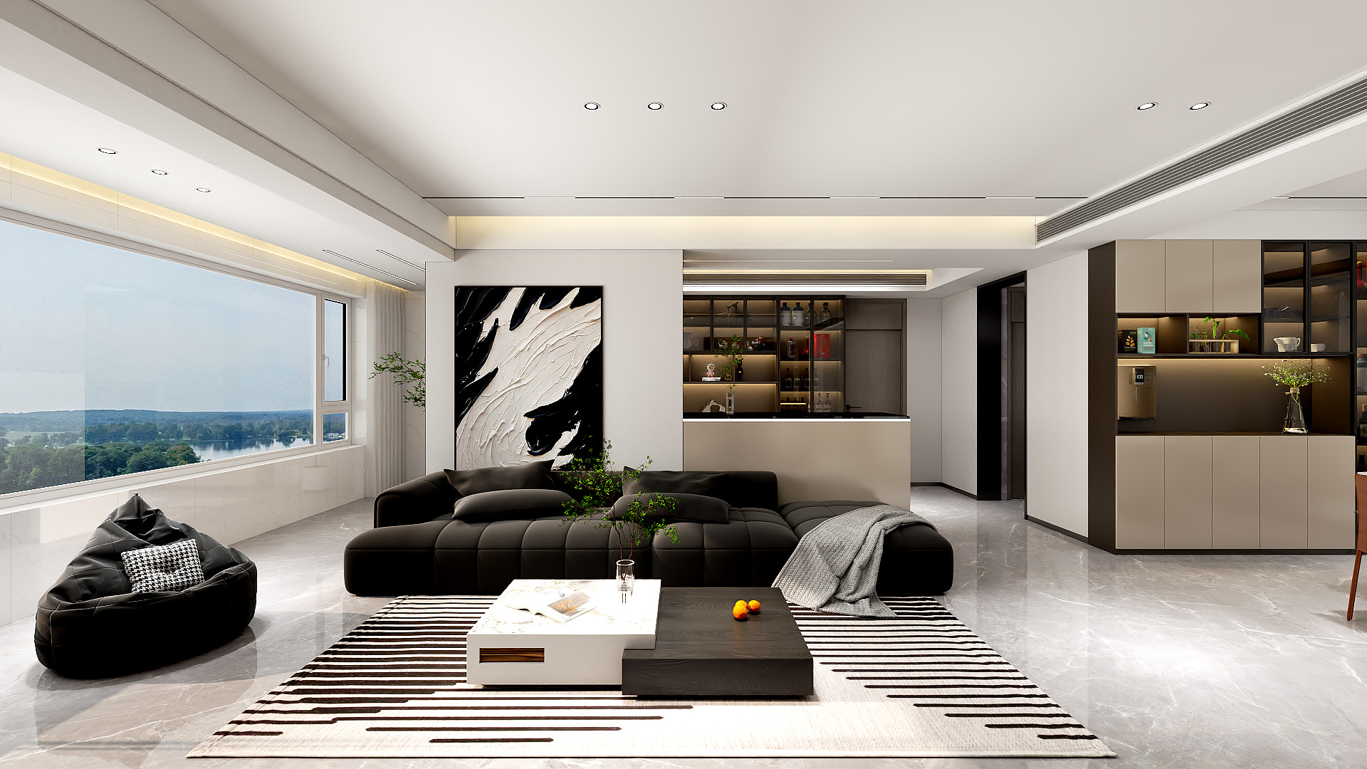 捌零贰叁ING-凤宝澜庭140㎡现代风-装修设计方案