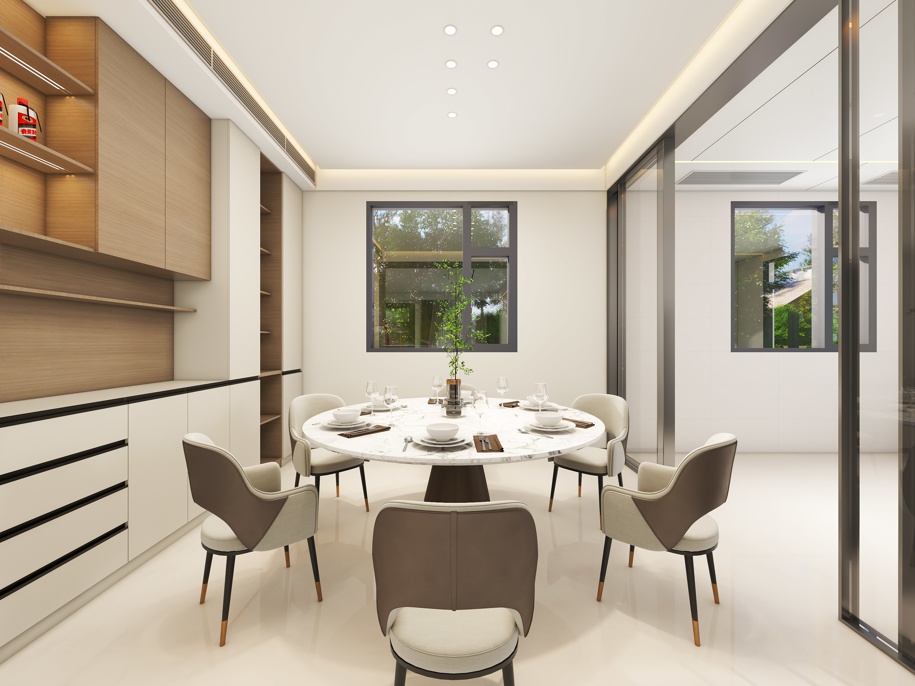 大大大可呀-195㎡3室（荣和-谢村）装修效果图