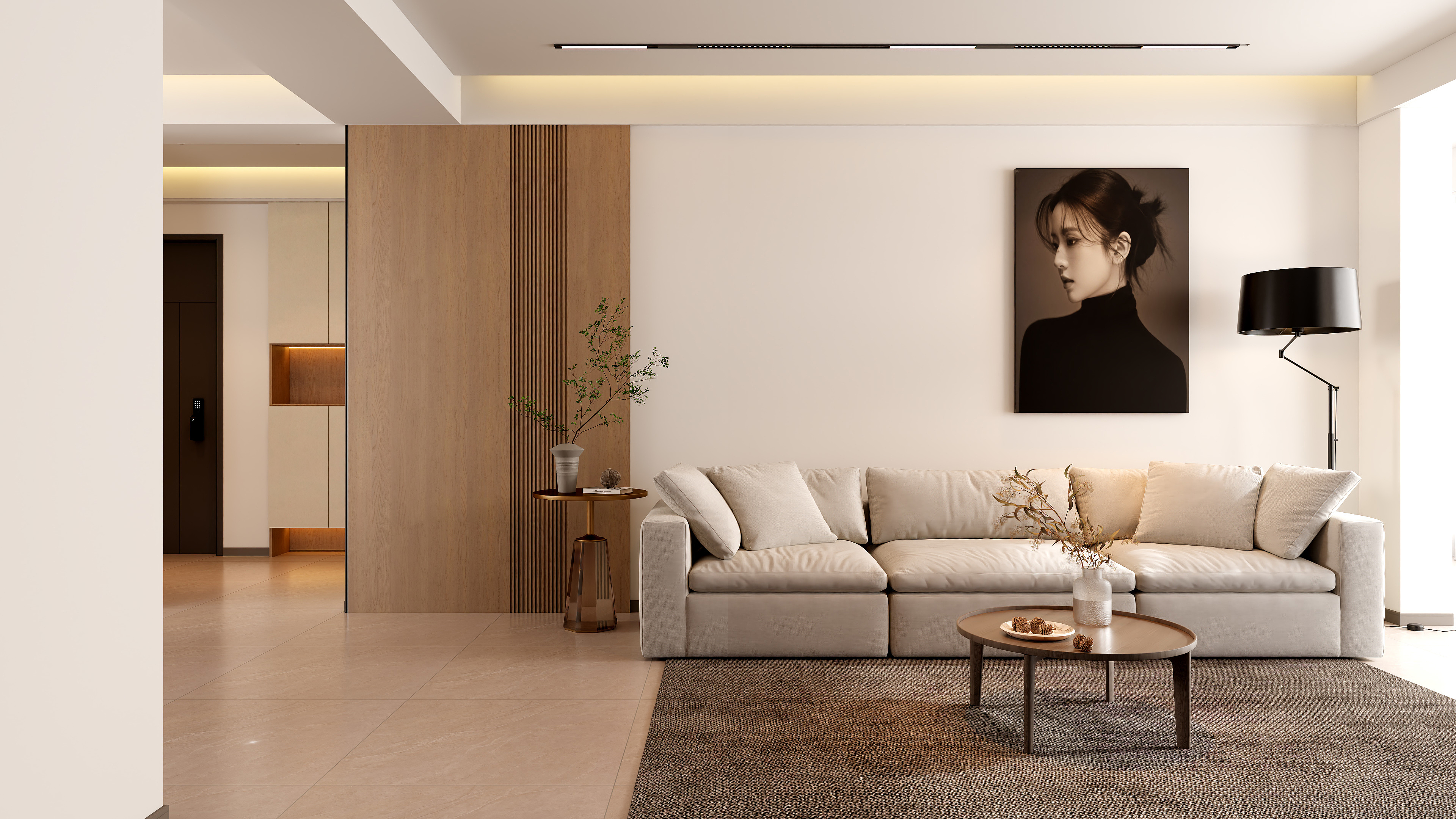 青石空间-山楼府现代121㎡3室-装修设计方案