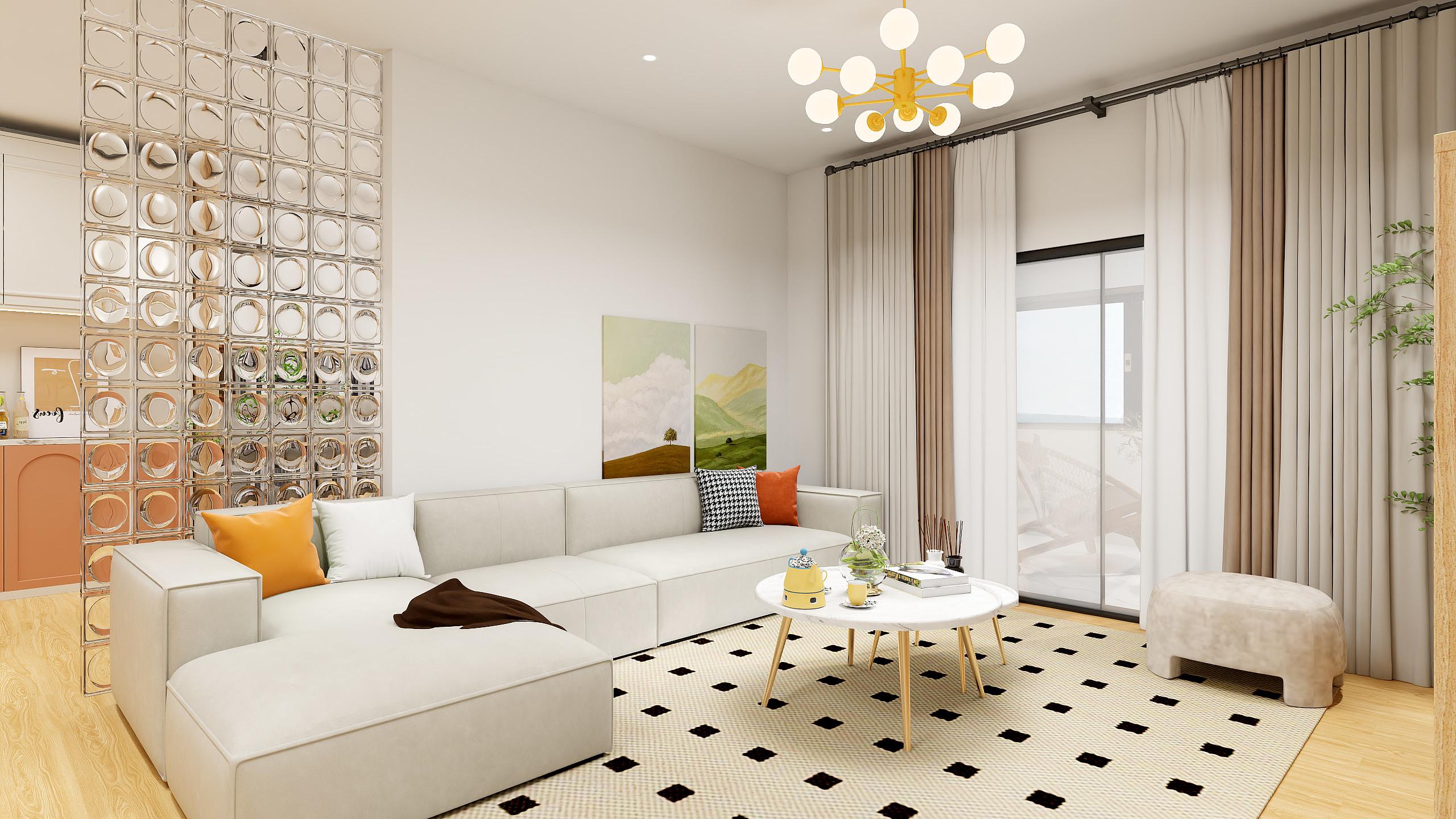 被生活摧残的娃子-飞鹏万荟世界铂悦150㎡4室-装修设计方案