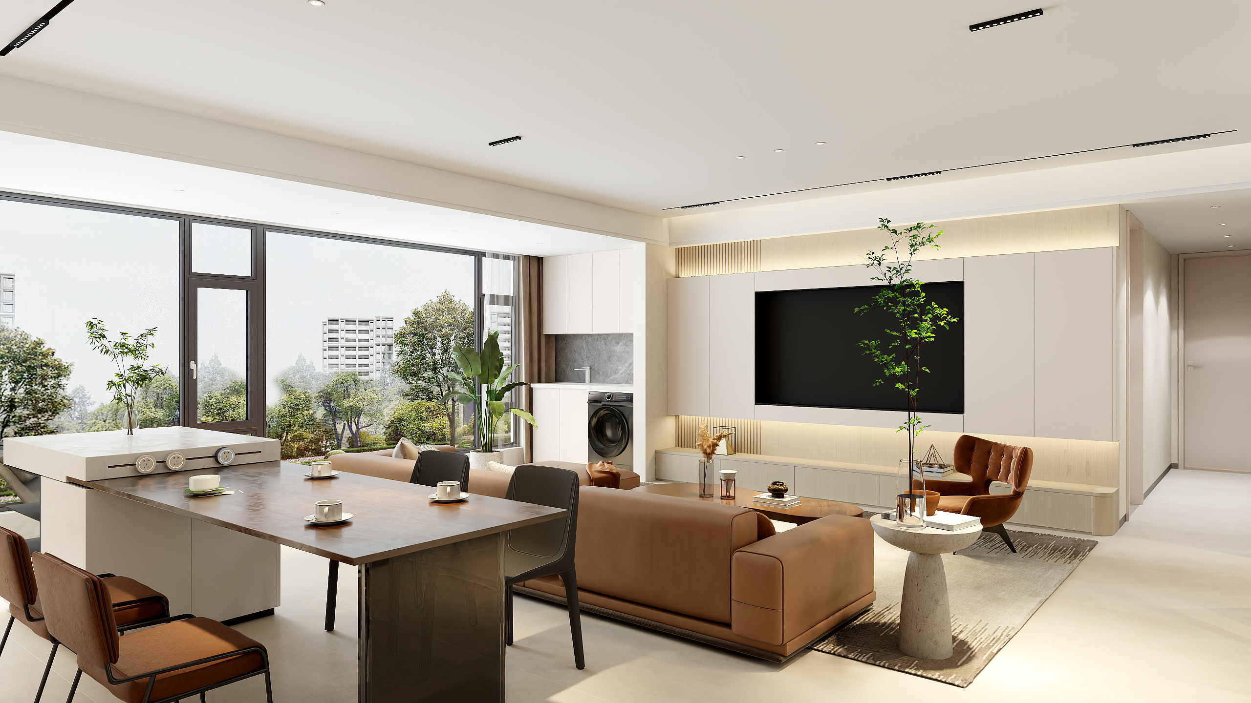 Design-W1858-碧桂园黄金时代143㎡4室-装修设计方案