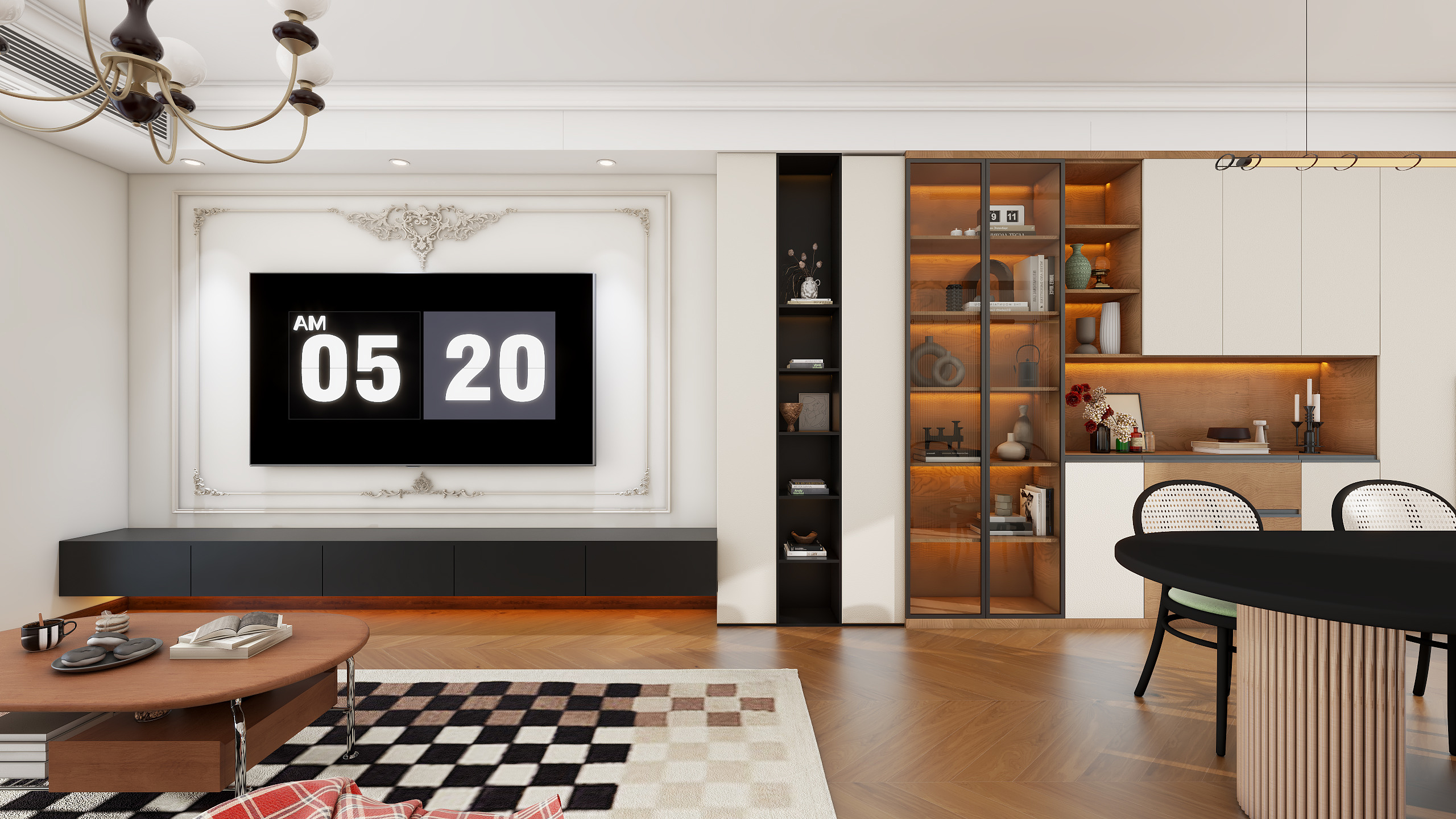 LULUSHnY-111㎡2室装修效果图