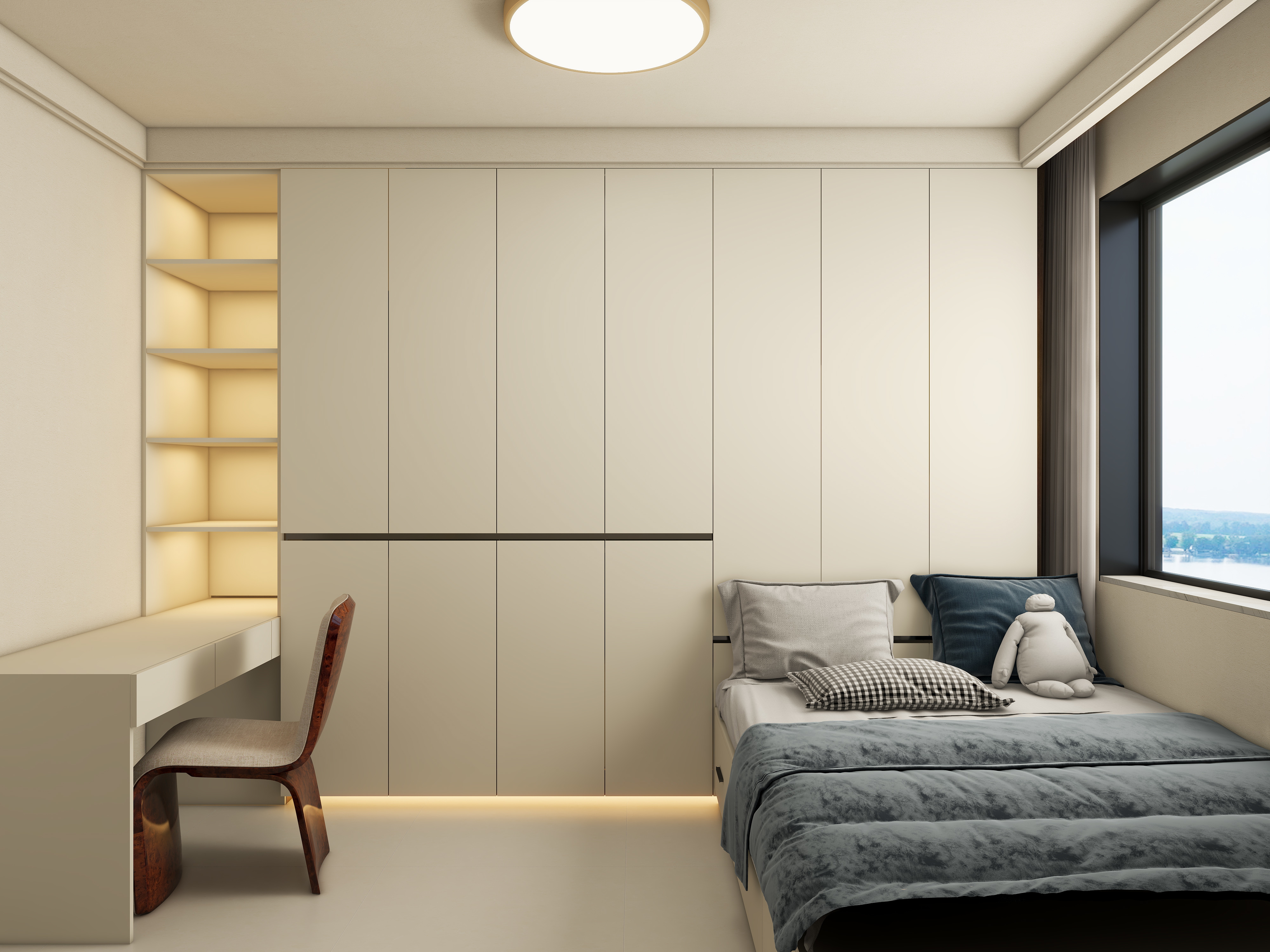 室内设计浩男-海岸一号5-2-1603-装修设计方案